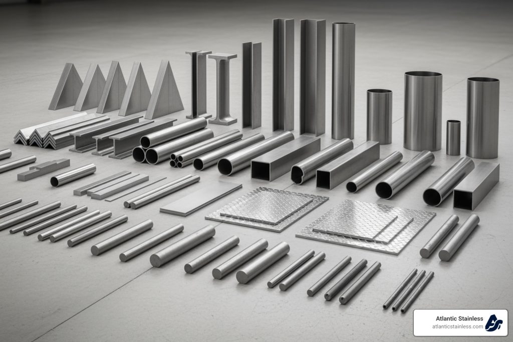 7 Stainless Steel Shapes You Need to Know - Atlantic Stainless stainless steel shapes